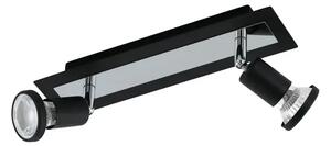 REFLEKTOR 2xLED GU10, 2X5W, 2X400lm, KROM/CRNA SARRIA 94964