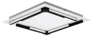 PLAFONJERA 1xLED 25W, SD, KOCKA, CRNO/BIJELA ZAMPOTE 900329