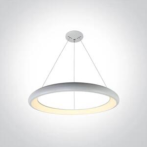 VISEĆA SVJETILJKA LED 50W/3000K/2750lm IP20 FI610 BIJELA DM62144NB/W/W