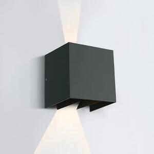 ZIDNA SVJETILJKA LED/2×3W/2×210lm/230V IP54 ANTRACIT DM67340A/AN/W