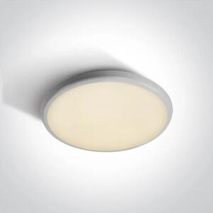 PLAFONJERA LED 18W/3000K/1350lm/240V IP54 BIJELA DM67368/W/W