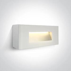 ZIDNA LAMPA LED 5W/350Lm/3000K IP65 BIJELA DM67076A/W/W