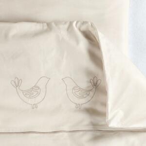 Posteljina Lia Organic MINI - Krem