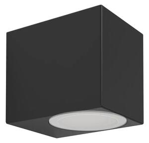 VANJSKA ZIDNA LAMPA 1xGU10, 4,6W, 400lm, IP44, CRNA JABAGA 900275