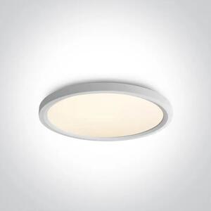 PLAFONJERA LED 40W/3000K/3500lm/230V/ALUMINIJ/BIJELA DM62140FB/W/W