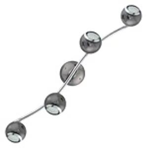 REFLEKTOR 4xLED GU10, 4X3W, 4X240lm, NIKL CRNI/KROM BIMEDA 31008