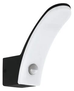VANJSKA ZIDNA LAMPA LED 11W, 1500lm, SA SENZOROM, CRNA/BIJELA FIUMICINO 98149