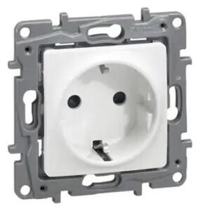 664529 NILOE UTIČNICA 2P+E/16A/250V BIJELA SA ZAŠTITOM LE664529
