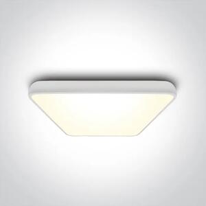 PLAFONJERA LED 62W/3600lm/3000K/120ST. BIJELA KOCKASTA DM62160A/W/W