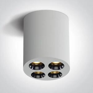 NADGRADNI LED REFLEKTOR 10W/3000K/700lm/230V BIJELI DM12110H/W/W