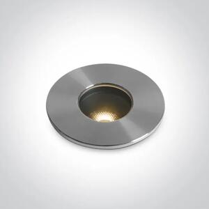 PODNA LED UGRADBENA SVJETILJKA 4,5W WW IP67 DARK LIGHT 500mA ALUMINIJ DM69068B/W