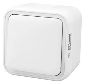 043-202 IZMJENIČNA INSTALACIJSKA SKLOPKA 10A 250V IP55, BIJELA 3856024407106