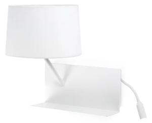 HANDY WHITE ZIDNA SVJETILJKA WITH LED LEFT READER 1XE27 M FR28415