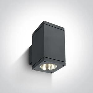ZIDNA SVJETILJKA LED 2x6W/3000K/2x440lm IP54 ANTRACIT DM67138A/AN/W