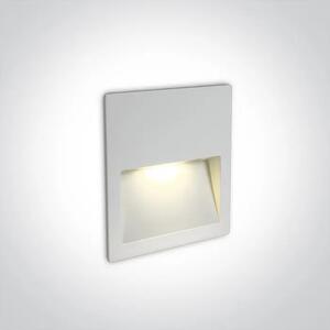 ZIDNA SVJETILJKA LED/3W/3000K/300lm/240V IP65 BIJELA DM68068A/W/W