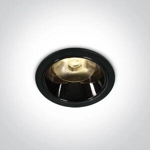 UGRADBENA SVJETILJKA LED 6W/3000K/570LM/350mA/CRNA DM10106DC/B/W