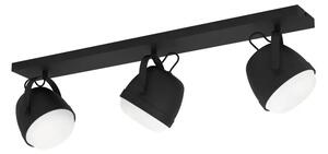 PLAFONJERA 3x E27 D-890, CRNA/BIJELA UPANEMA 390045