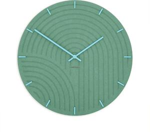 Zidni sat Luxhora Arcadia Mint Green 9 boja kazaljki