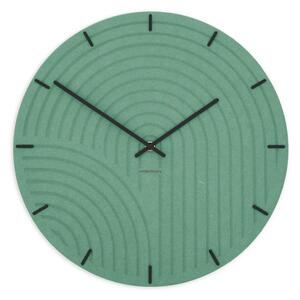 Zidni sat Luxhora Arcadia Mint Green 9 boja kazaljki