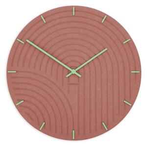Zidni sat Luxhora Arcadia Red 8 boja kazaljki