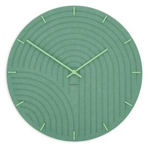 Zidni sat Luxhora Arcadia Mint Green 9 boja kazaljki