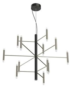 PERLA VISEĆA SVJETILJKA IP20/8110lm/3000K CRNA,Brushed CRNA Nickel LL9756