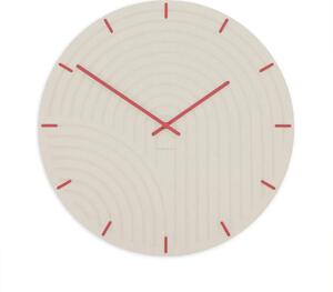 Zidni sat Luxhora Arcadia White 7 boja kazaljki