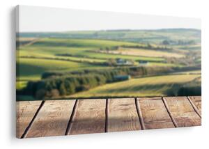 Slika - Pogled na krajolik (90x60 cm)