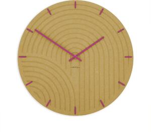Zidni sat Luxhora Arcadia Yellow 9 boja kazaljki