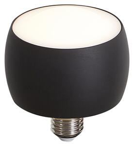 E27 LED ukrasna žarulja crna 6W 370 lm 3000K