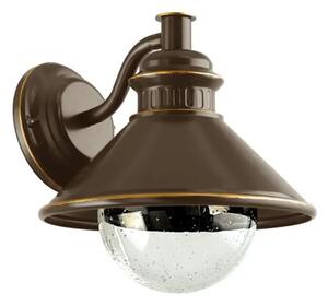 VANJSKA ZIDNA LAMPA 1xE27 SMEĐA/BAKAR ALBACETE 96262