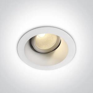 UGRADBENA SVJETILJKA LED/7W/4000K/560lm/60°/230V IP20 BIJELA DM11107FD/W/C