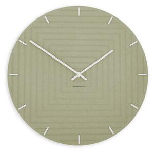 Zidni sat Luxhora Arcantra Khaki 10 boja kazaljki