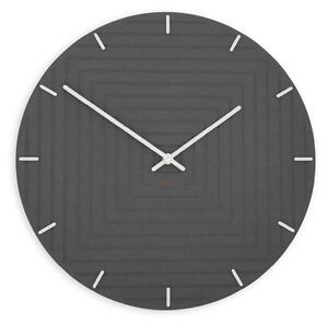Zidni sat Luxhora Arcantra Black 9 boja kazaljki