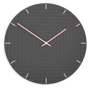 Zidni sat Luxhora Arcantra Black 9 boja kazaljki