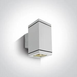 ZIDNA SVJETILJKA 2×E27/75W/PAR30/230V IP54 BIJELA DM67132A/W