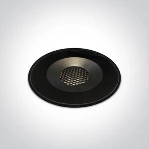 PODNA UGRADBENA SVJETILJKA LED 6W/3000K/460m IP67 CRNA DM69060/B/W