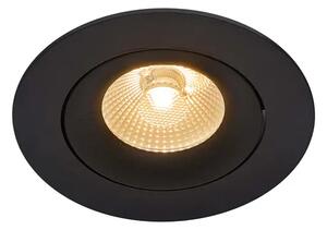ALIKI UGRADBENA SVJETILJKA CRNA LED IP44 2310320003