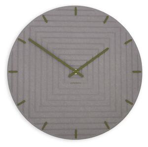 Zidni sat Luxhora Arcantra Light Grey 11 boja kazaljki