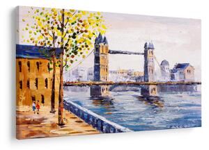 Slika - Slikani grad (90x60 cm)