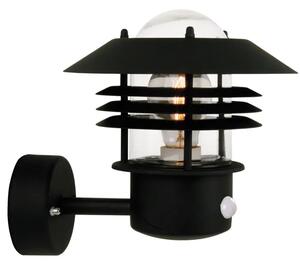 VEJERS SENSOR ZIDNA SVJETILJKA CRNA E27 IP54 25101003