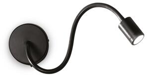 FOCUS-1 LED ZIDNA SVJETILJKA AP CRNA ID097190