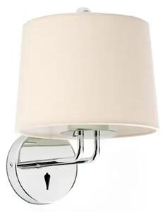 MONTREAL CHROME ZIDNA SVJETILJKA BEIGE SHADE FR24031-02