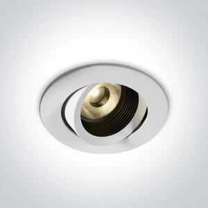 UGRADBENA SVJETILJKA LED 13W/1100lm/3000K/350mA/IP54/BIJELA DM11113D/W/W