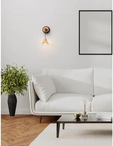 PALUZ ZIDNA LAMPA LED/3000K/7W/345Lm/CRNA & ROSE GOLD NL9186962