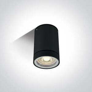 STROPNA SVJETILJKA 1×GU10/35W/230V IP54 CRNA DM67130C/B