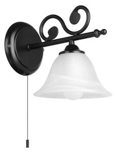 ZIDNA LAMPA 1xCRNA/ALABASTER MURCIA 91006