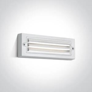 ZIDNA SVJETILJKA LED 6W 3000K DARK LIGHT IP65 BIJELA DM67502A/W/W