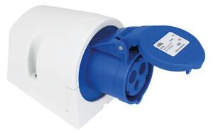 282-511 Industrijska utičnica s poklopcem standard IEC 309 16 A 250 V ~ 3P IP44, 3858890444339