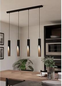 VISILICA 4xLED GU10, 4X4,5W, CRNO/SMEĐA BARBOTTO 901733